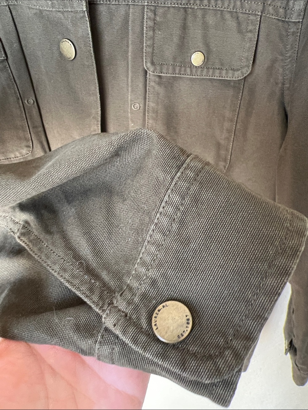 Ralph Lauren vintage Utility fly fishing jacket khaki green - Picture 6 of 8